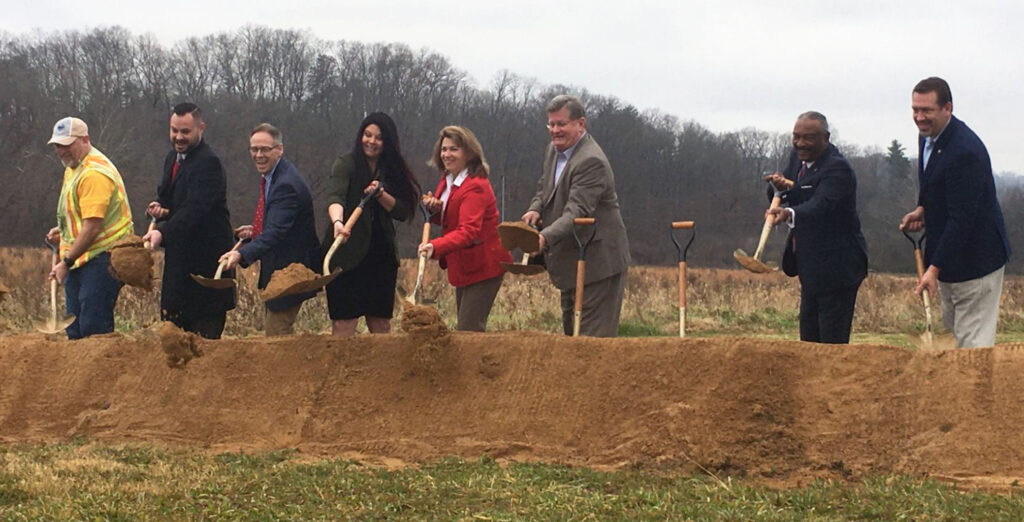 Newport Bypass Project: State and local representatives join groundbreaking ceremony
